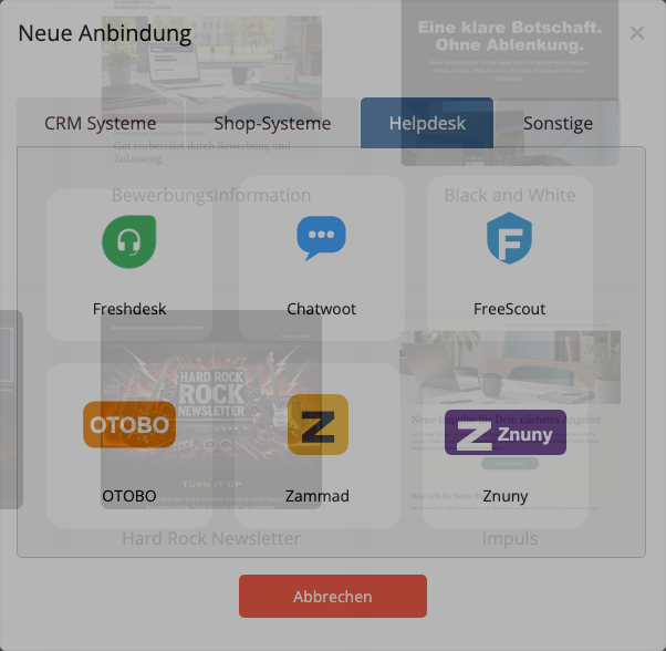 Chatwoot im Helpdesk-Katalog