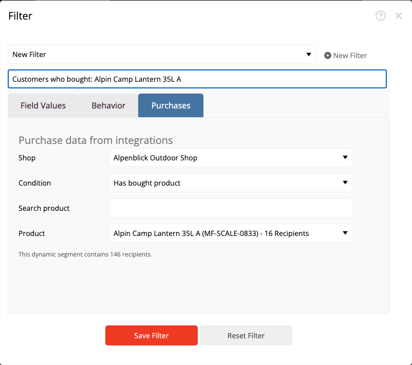 WooCommerce Produktsegment erstellen