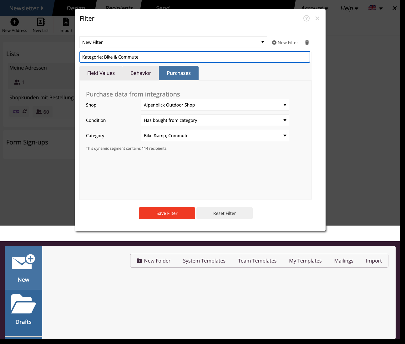 WooCommerce Kategoriesegment erstellen