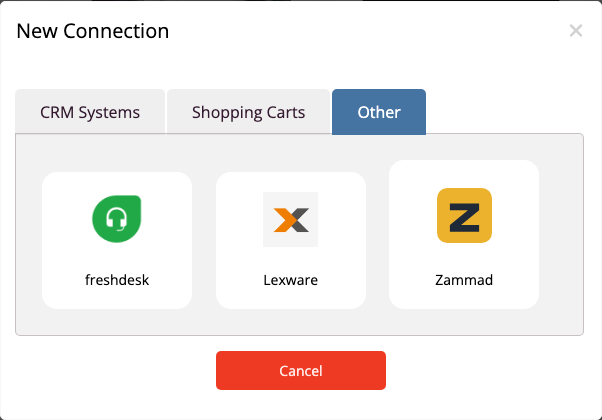 Zammad im Anbindungskatalog von mailfino