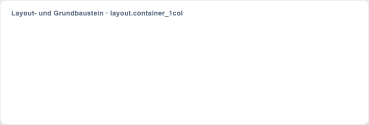 Layout Container