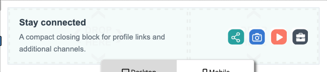 Social Footer