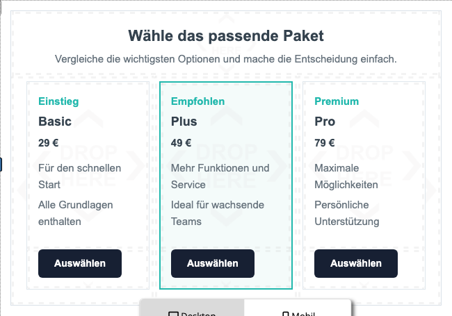 Angebotsvergleich
