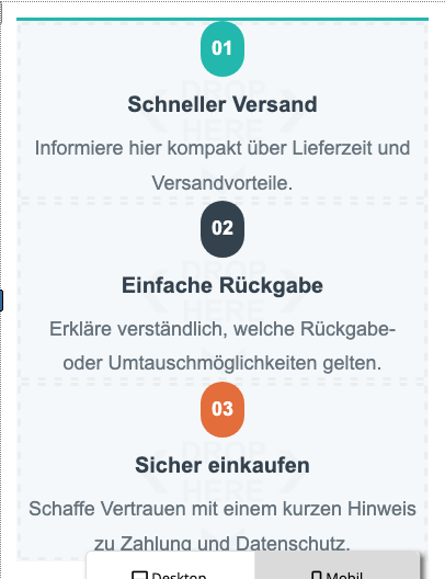 Mobile Stapelung der Shop-Vorteile